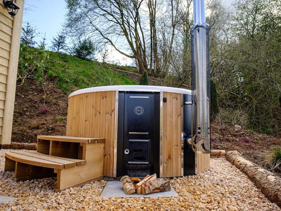 Lintmill Lodges - Heather Shepherds Hut Sorn エクステリア 写真